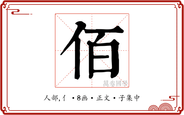 佰