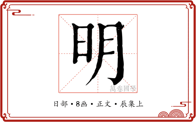 明