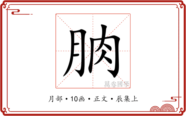 朒