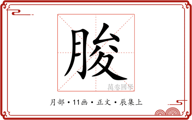 朘