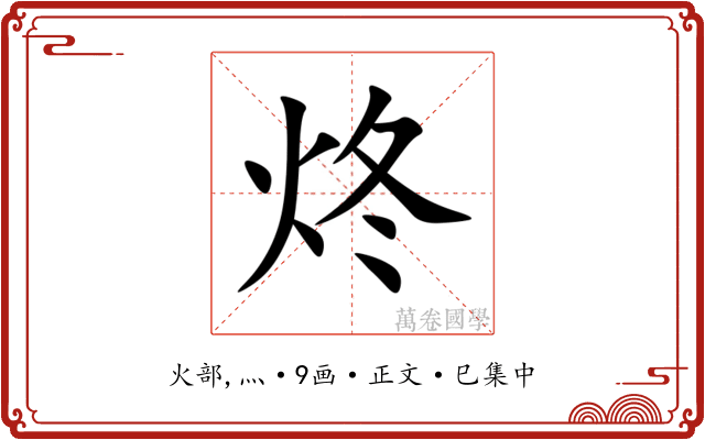 炵