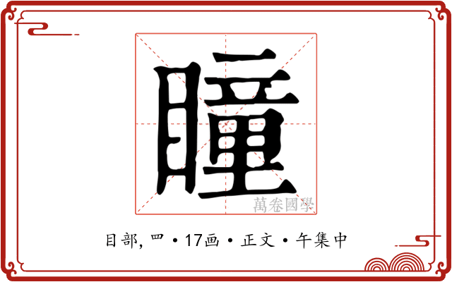 瞳