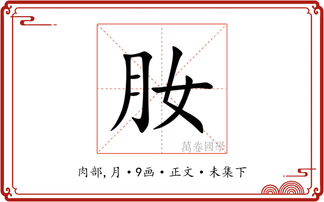 肗