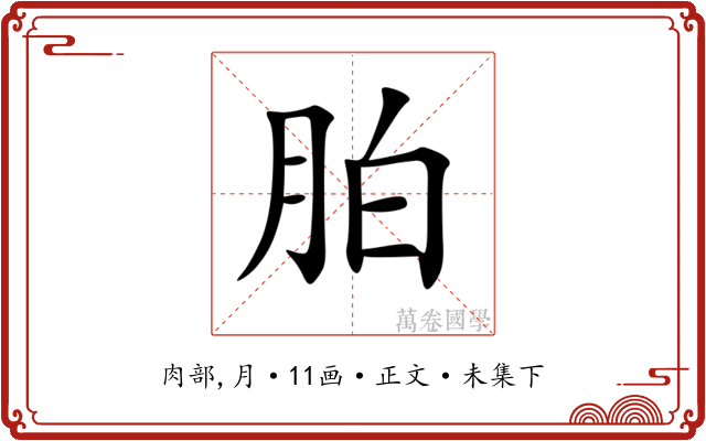 胉