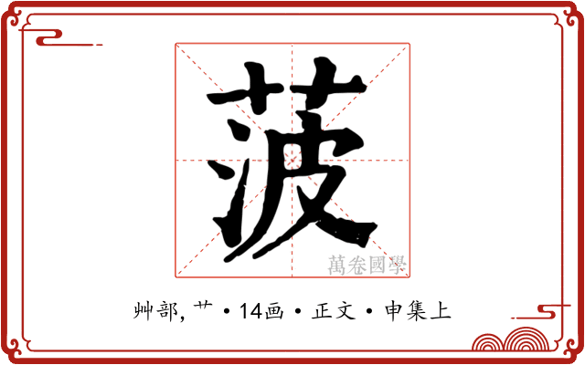 菠