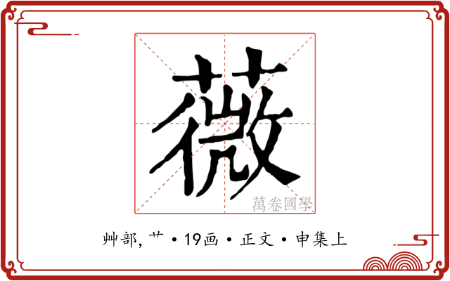 薇