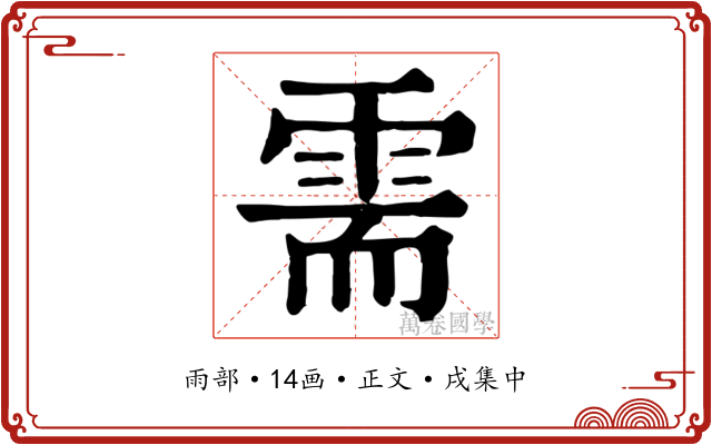 需