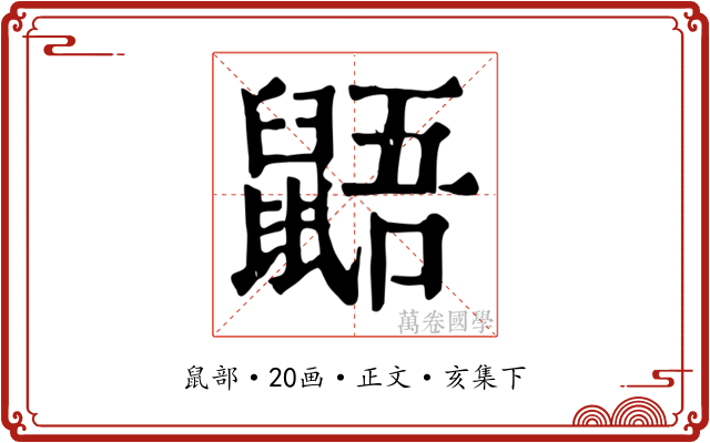 鼯