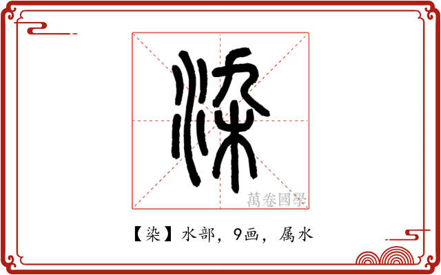染