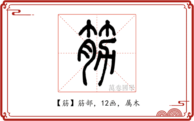 筋