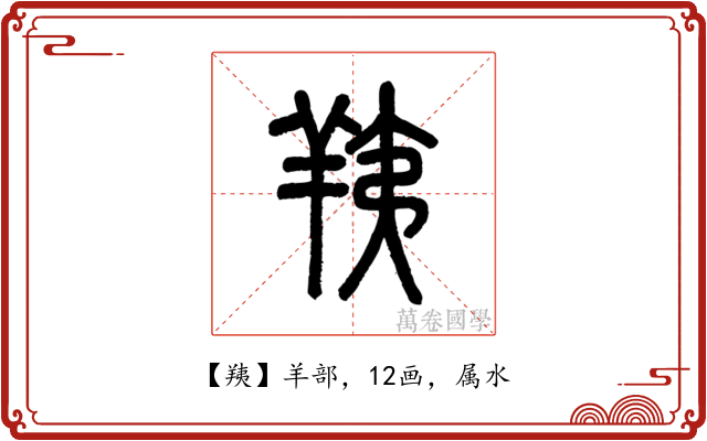 羠