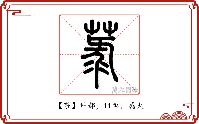 菉