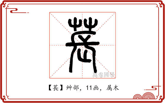 萇