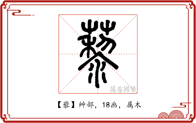 藜