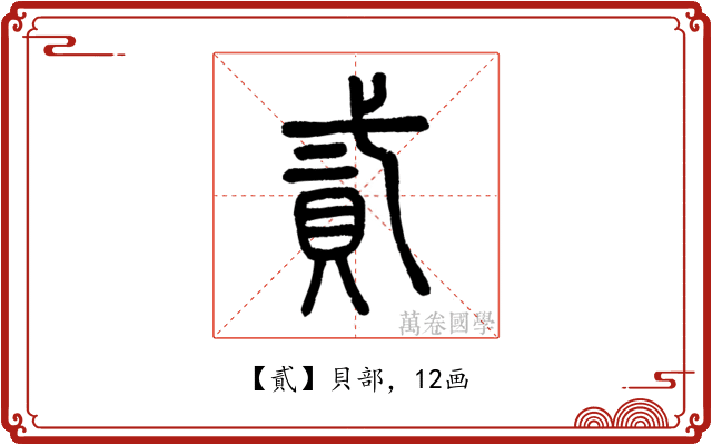 貳