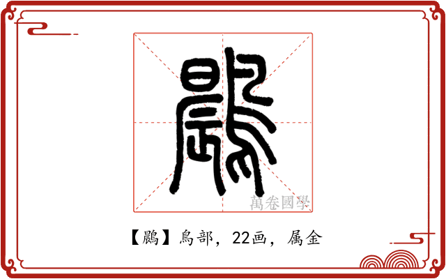 鷐