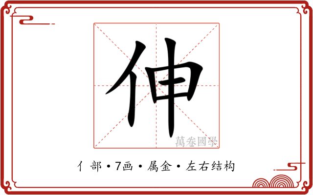 伸