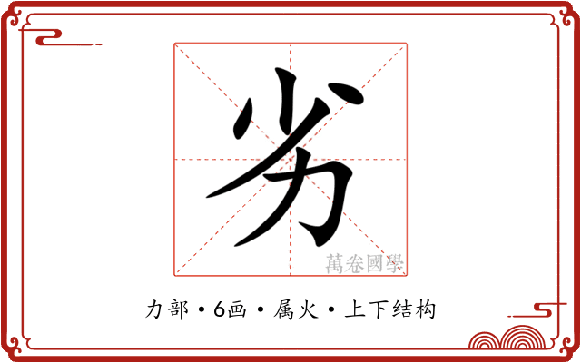 劣