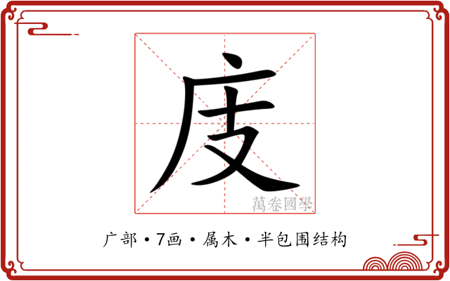 庋