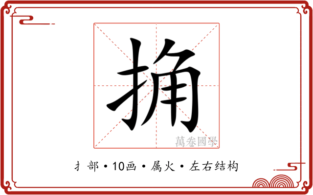 捔