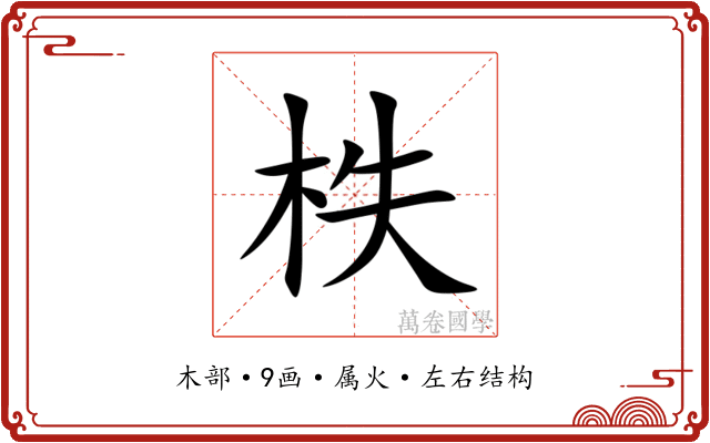 柣