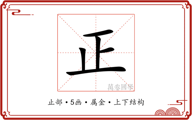 正