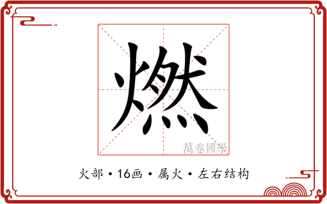 燃