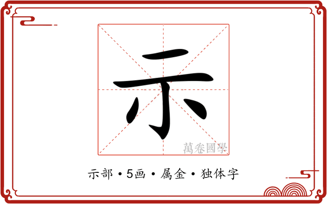 示