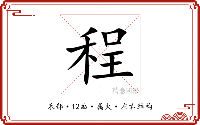 程