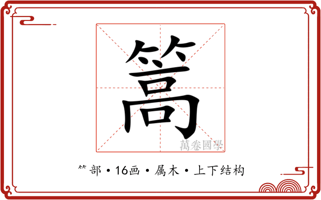 篙