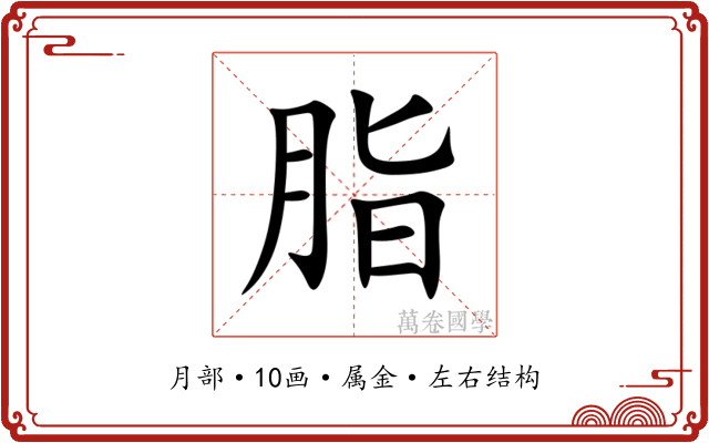 脂