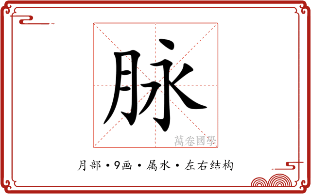 脉