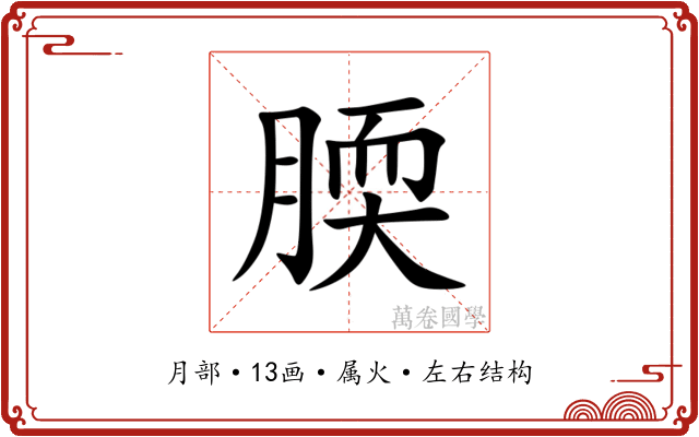 腝