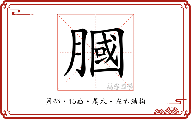 膕