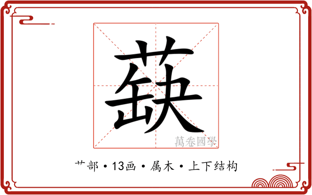 蒛