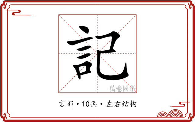 記