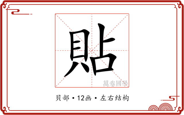 貼
