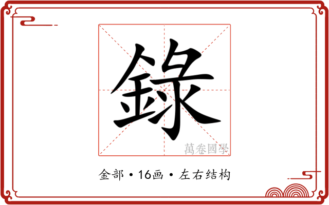 錄